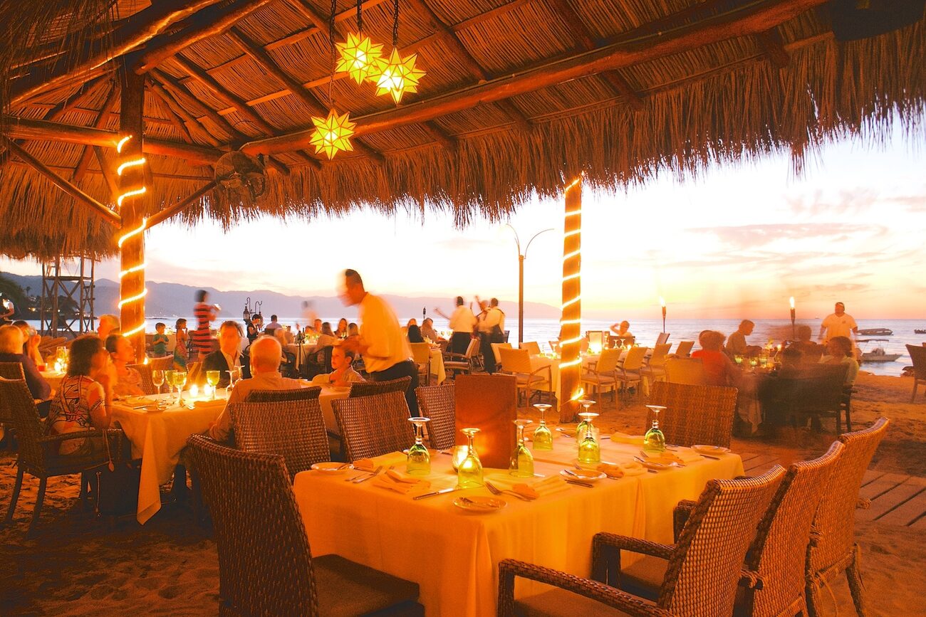 Top 20 Restaurants to Wine & Dine in Mexico, La Palapa What better way to spend time with friends and family before the big day by eating your way through the top restaurants in Mexico? We spoke with experts at Funjet Vacations and gathered front-runners that will surely satisfy foodies around the world.
